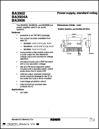 Click here to download BA3906 Datasheet