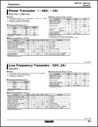 Click here to download 2SA1797 Datasheet