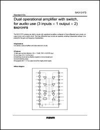 Click here to download BA3131FS Datasheet