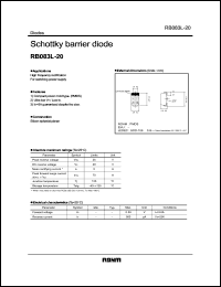 Click here to download RB083L-20 Datasheet