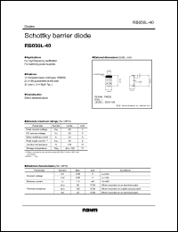 Click here to download RB050L-40 Datasheet