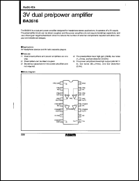 Click here to download BA3516 Datasheet