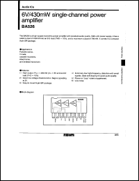 Click here to download BA526 Datasheet