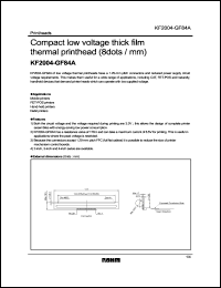 Click here to download KF2004-GF84 Datasheet