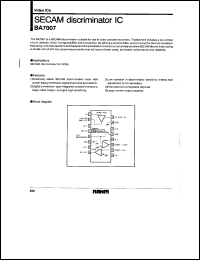 Click here to download BA7007 Datasheet