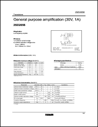 Click here to download 2SD2656 Datasheet