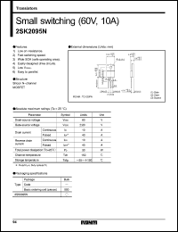 Click here to download 2SK2095N Datasheet