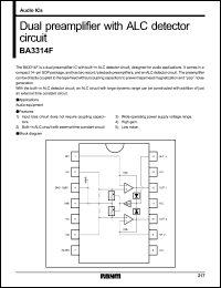 Click here to download BA3314 Datasheet