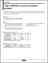 Click here to download BA3880S Datasheet