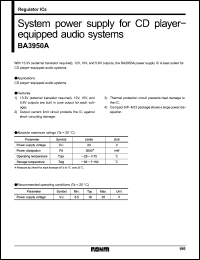 Click here to download BA3950 Datasheet