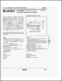 Click here to download BA5404 Datasheet