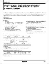 Click here to download BA5415 Datasheet