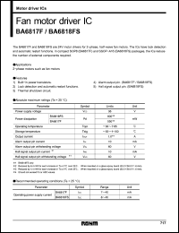 Click here to download BA6817 Datasheet