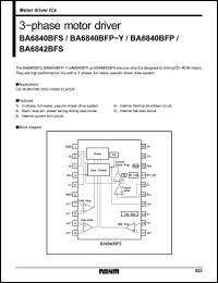Click here to download BA6840 Datasheet