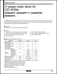 Click here to download BA6849 Datasheet