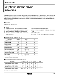 Click here to download BA6871 Datasheet