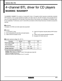 Click here to download BA6898 Datasheet