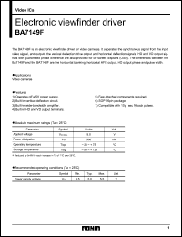 Click here to download BA7149 Datasheet