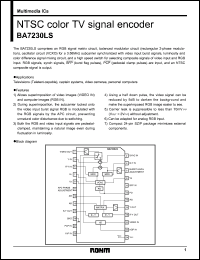Click here to download BA7230 Datasheet