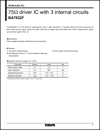 Click here to download BA7622 Datasheet