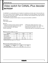 Click here to download BA7632 Datasheet