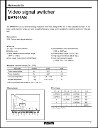 Click here to download BA7644 Datasheet