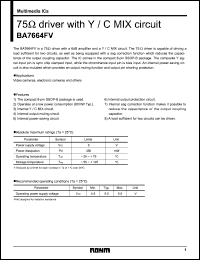Click here to download BA7664 Datasheet