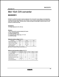 Click here to download BH2223FV Datasheet