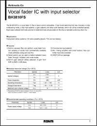 Click here to download BH3810 Datasheet