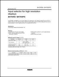 Click here to download BH7659FS Datasheet