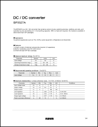 Click here to download BP5027A Datasheet