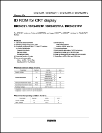 Click here to download BR24C21 Datasheet