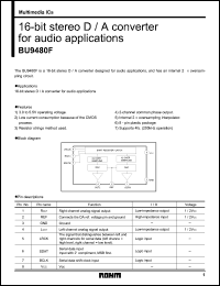 Click here to download BU9480 Datasheet