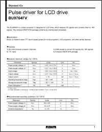 Click here to download BU9764 Datasheet