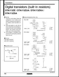 Click here to download DTA113 Datasheet