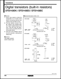 Click here to download DTD143 Datasheet