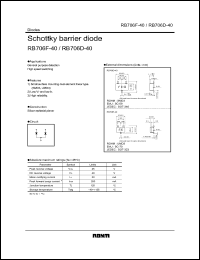 Click here to download RB706D-40 Datasheet