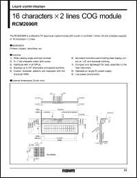 Click here to download RCM2090 Datasheet