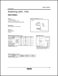 Click here to download RSS120N03 Datasheet