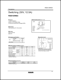Click here to download RSS125N03 Datasheet