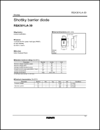 Click here to download RSX301LA-30 Datasheet