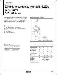 Click here to download SPR-505 Datasheet