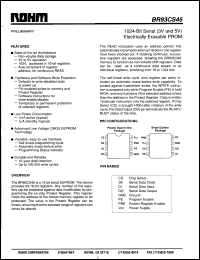 Click here to download BR93CS46 Datasheet