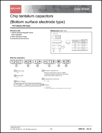 Click here to download TCTAS0E336M8R Datasheet