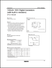 Click here to download DTC114EUB Datasheet