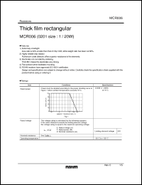 Click here to download MCR006_1 Datasheet