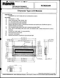 Click here to download RCM2034R Datasheet