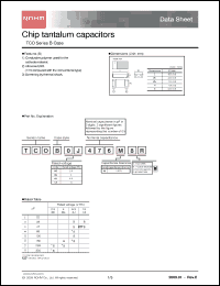 Click here to download TCOB0J157M8R Datasheet
