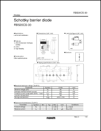 Click here to download RB520CS-30 Datasheet
