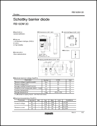 Click here to download RB160M-30 Datasheet
